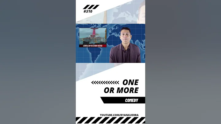 Carnival cruise ship hits stormy weather and terrifies passengers #jokes #comedy