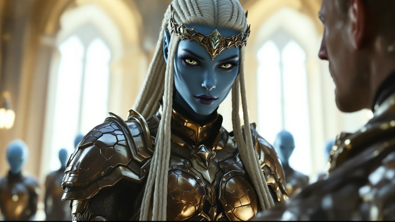 The Alien Woman Stopped Me — 