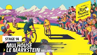 Discover the route of Stage 14 - Tour de France 2026