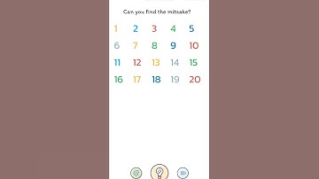 smart brain level 22 can you find the mistake