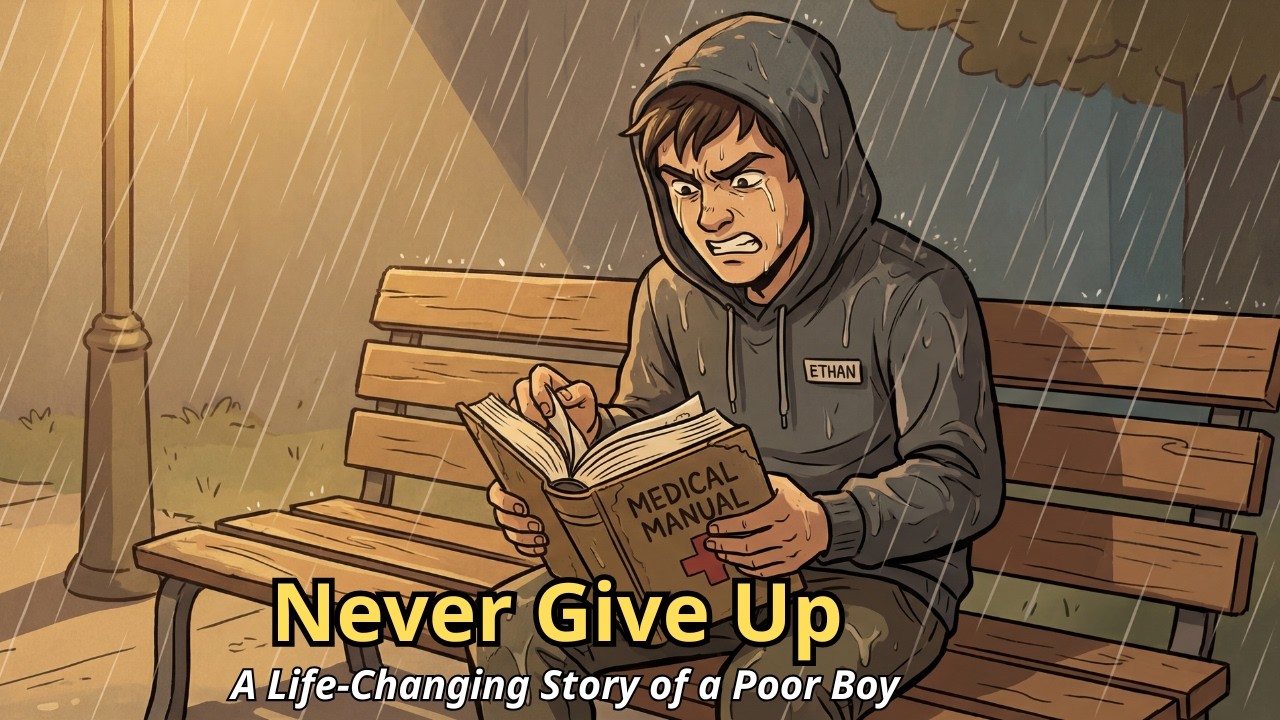 Never Give Up – A Powerful Motivational Story in English | Learn English Through Story