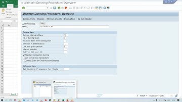 Class 53 # Dunning 2 # Configuration # Call me @ +91 7416797921 For SAP FICO online training