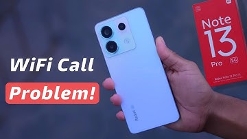Redmi Note 13 Pro Wifi Calling Problem | How to Enable Wifi Call in Redmi Note 13 Pro 5g