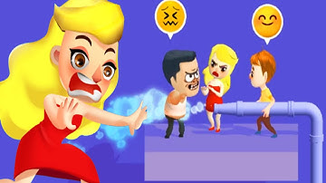 Get the Girl Gameplay Walkthrough All Level Solution 101-140 (ios,Android)