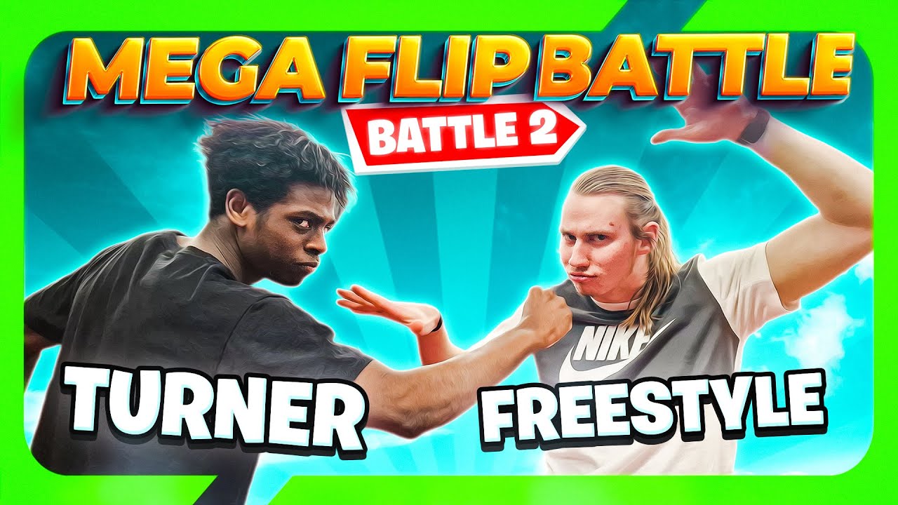 GAME OF FLIP TURNER VS FREESTYLE! Cross Jumps