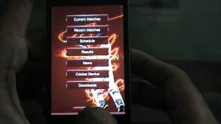 Cricket Application for mobile - Cricket Companion for iPhone Part-I screenshot 2