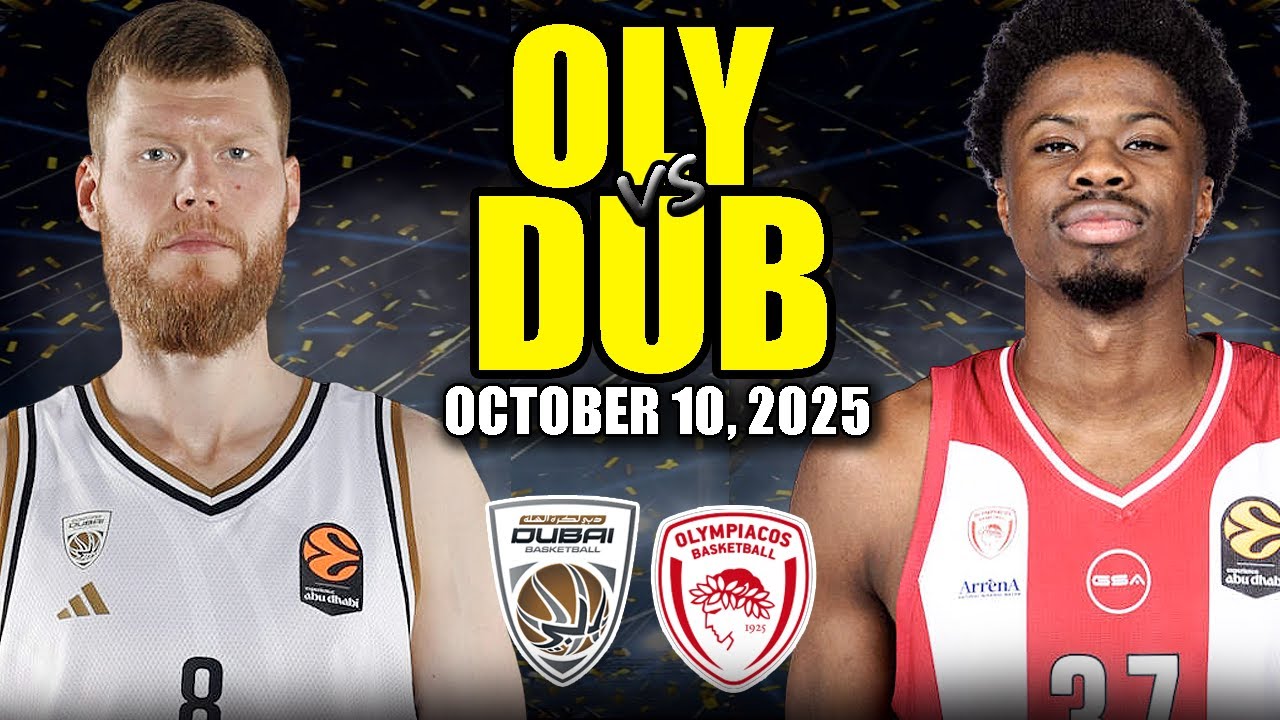 Olympiacos vs Dubai Full Game Highlights - October 10, 2025 | EuroLeague 2025