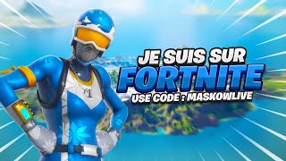 LIVE FACECAM MaskowTv SUR FORTNITE SECTION / CREATIF / GAMES ABONNES !twitch !tiktok