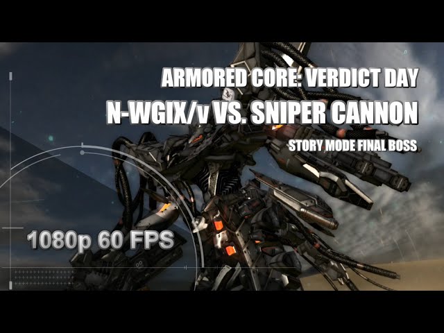 Size comparison with N-WGIX/V from armored core verdict day vs HA