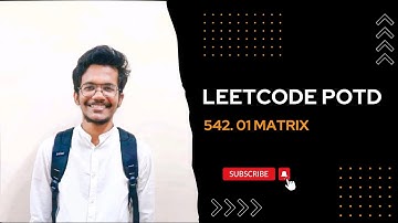 LeetCode 542 Solution:  01 Matrix | C++ Tutorial (Audio Fix)