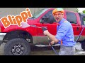 Blippi Visits a Car Wash | Learning Vehicles For Toddlers | Educational Videos For Kids