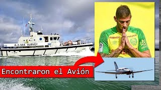 Encontraron el AVIÓN de Emiliano Sala