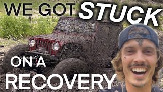 We BURIED The Recovery Jeep