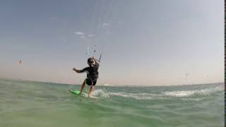Eywoa Staff Team - Tricks - Kitesurfing Uae - Christophe U Turn