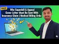 Why Superbill & Appeal Cover Letter Must Be Sent With Insurance Claim | Medical Billing Urdu