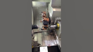 Dual-spindle turning allows operations in a single setup to reduce handling and increase accuracy.