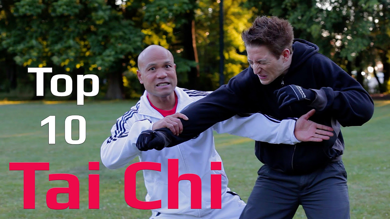 Top 10 des mouvements de combat impressionnants du Tai Chi  Combat de Taiji Quan