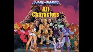 All of He-man Characters