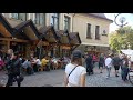 Zakopane Poland - Krupówki Street Walk 4K