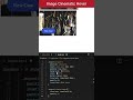 Image Magnetic Label Hover (CSS Illusion) HTML and CSS #shorts