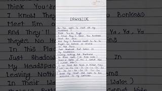 Darkside-Neoni #lyrics#songs#Darkside#Neoni