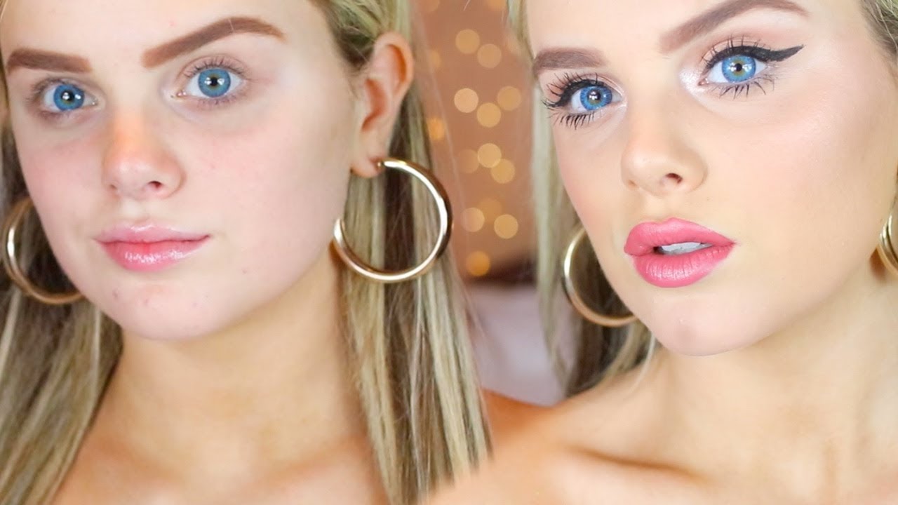 HIGHSCHOOL MAKEUP ROUTINE || MIA DIAZ❤️