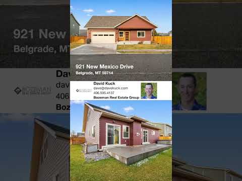 921 New Mexico Drive, Belgrade, MT home video tour