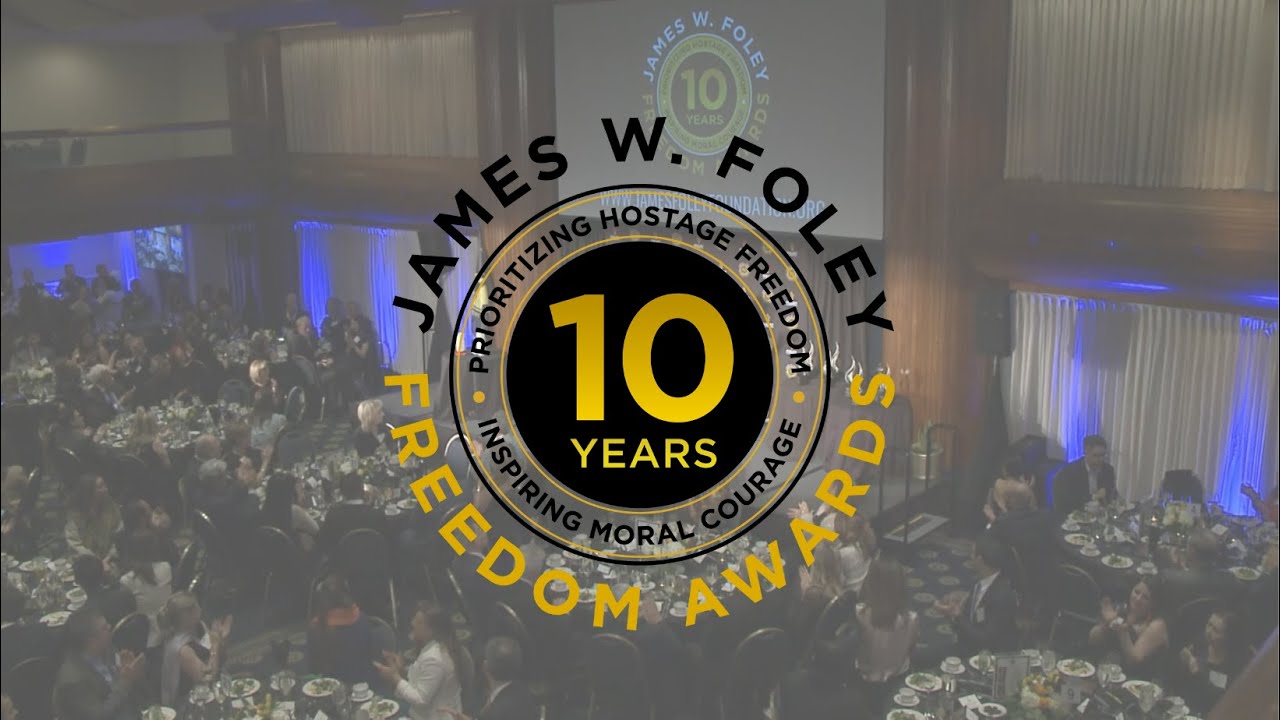 James W Foley Freedom Awards 2025 - YouTube