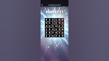 Flow Fit: Sudoku 6x6 Squares Level 30