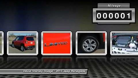2015 Jeep Renegade David Stanley Dodge JP28693