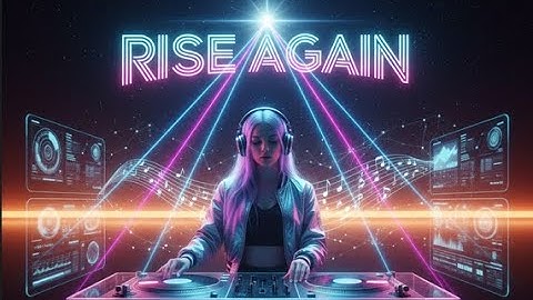 Cosmiqæ – RISE AGAIN (Official Cosmic Anthem | Uplifting Synth Pop 2025)