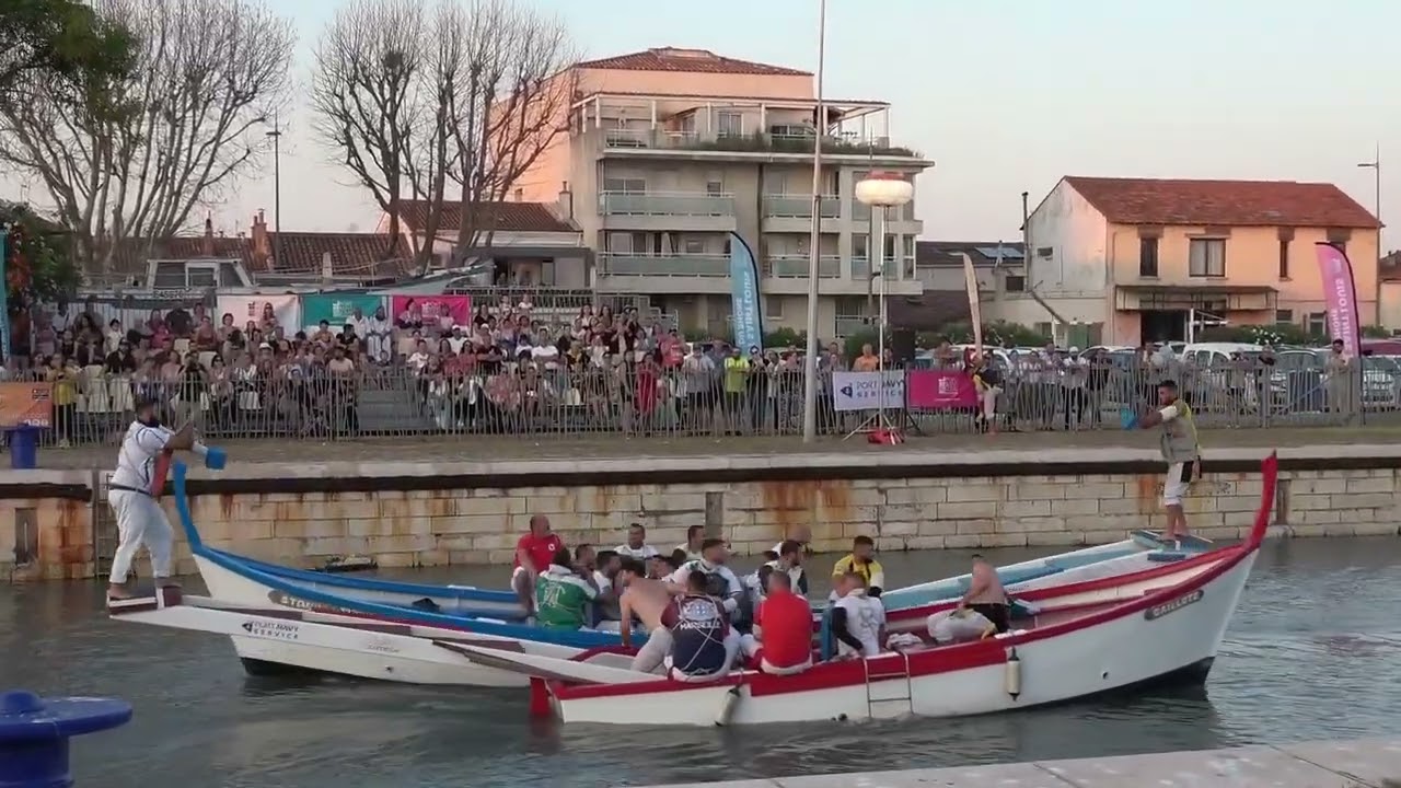 Tournoi de joutes "Le nocturne" à Port Saint Louis du Rhône