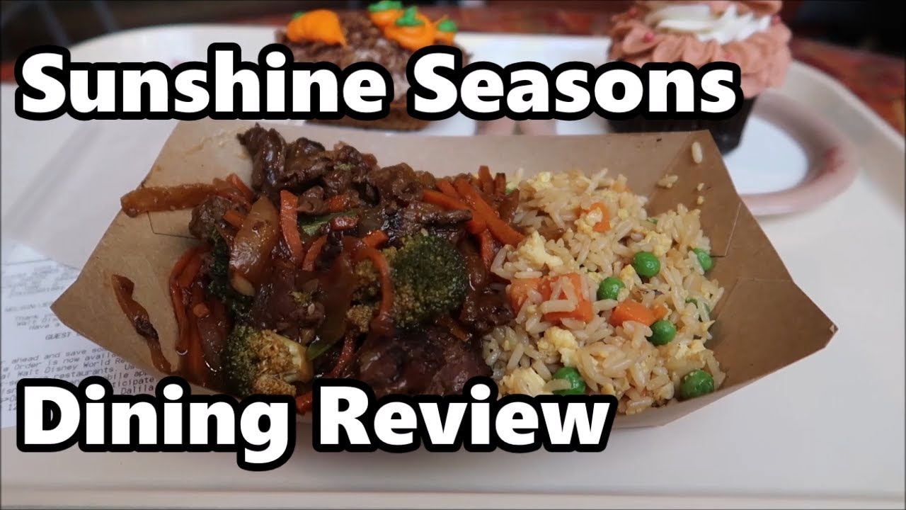 Sunshine Seasons Restaurant | Dining Review 2018 | The Land - Epcot