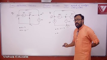 GATE Lectures | Network Theory | Node Analysis| Part 3 | Dr.E Muneender Sir