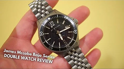 James Mccabe Baja Automatic and GMT Pepsi Watch Re...