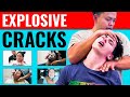 TOP 15: MOST EXPLOSIVE CRACKS! 😱💥| Asmr Chiropractic Adjustment Neck Crack Compilation | Dr Tubio