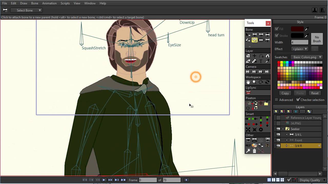 how to add bones in anime studio debut 10 how to add bones in anime studio debut 10
