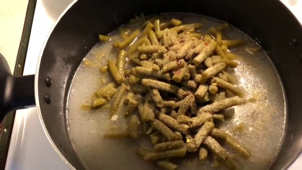 The Best HomeStyle Green Beans SOUL FOOD YouTube