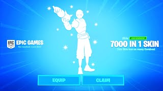 The 7000 in 1 Fortnite Skin..🤯