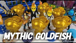 Fortnite Mythic Goldfish Toy Fortnite Mythic Goldfish 4 Loot Assortment Action Figure Toy Review New Jazwares 2021 Youtube