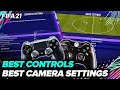 FIFA 21 BEST CONTROLLER & CAMERA SETTINGS TUTORIAL - NEW CONTROLS & GAMEPLAY SETTINGS PS4 & XBOX ONE