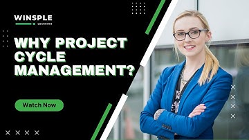 An Ultimate Guide to Project Cycle Management | Prepare for PMP Certification with Winsple Learning!