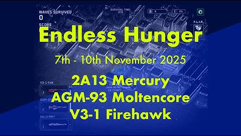 Endless Hunger - MRC MC FHK - Zombie Gunship Survival