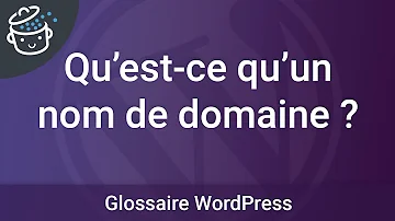 Qu'est-ce qu'un domaine d'application ?