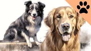 Border Collie vs Golden Retriever by Perros Mundo 270 views 1 month ago 12 minutes, 28 seconds