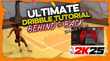 NBA 2K25 DRIBBLE TUTORIAL - EXPLOSIVE BEHIND THE BACK COMBO MOVES BREAKDOWN!!!  *HAND CAM*