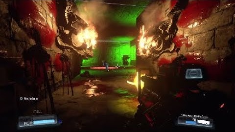 Doom SnapMap - Secluded MAP04 - Reality Warp