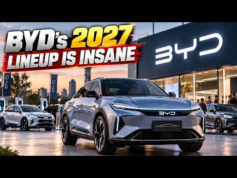BYD’s 2027 Lineup Is INSANE! 🤯 These Cars Change Everything