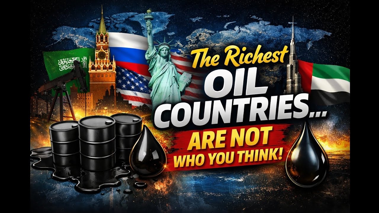 The Richest Oil Countries Aren’t Who You Think | Top 50 Oil Reserves