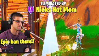 NICK EH 30 *MAX RAGE* when CHEATERS DO THIS! (Fortnite)